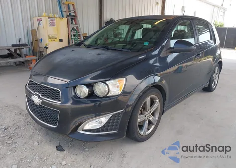 2015 Chevrolet Sonic Rs Auto from USA, damaged, VIN 1G1JG6SB1F4113807